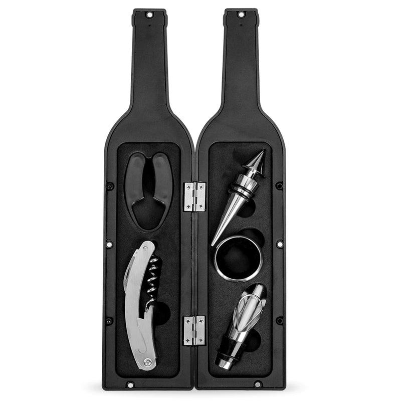Kit Completo para Servir Vinho + Case Extra - ÚLTIMAS UNIDADES